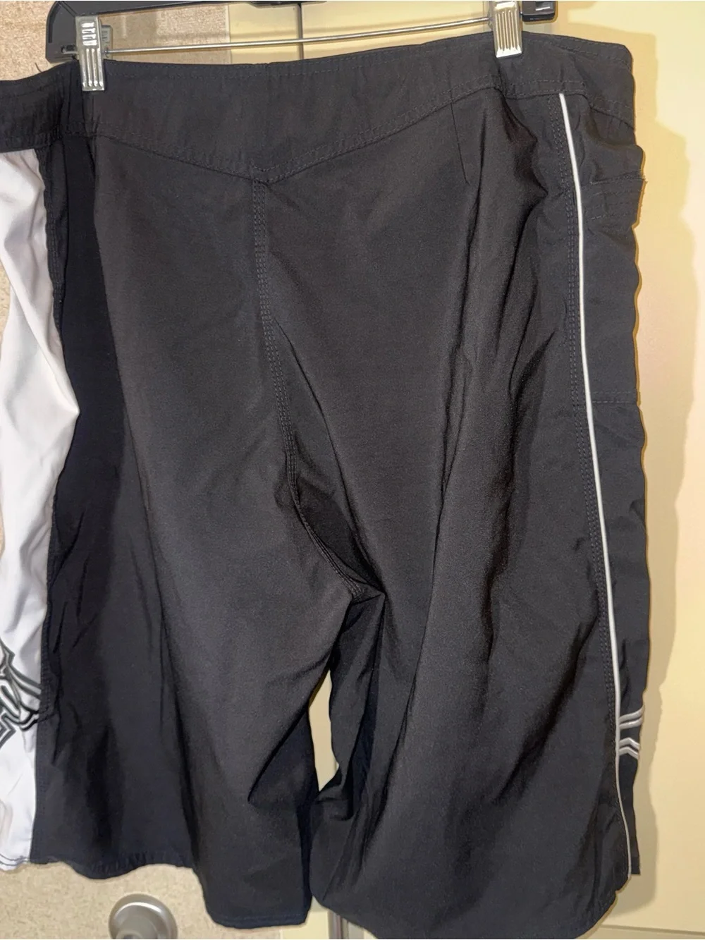 Tapout Black and White Kids Training Shorts